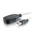 C2G G TruLink USB 2.0 Active Extension Cable - USB extension cable - USB (F) to USB (M) - USB 2.0 - 12 m - active - white (81656)