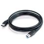 C2G USB-kabel - USB typ A (hane) till USB typ A (hane) - USB 3.0 - 2 m - svart (81678)