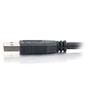C2G USB-kabel - USB typ A (hane) till USB typ A (hane) - USB 3.0 - 2 m - svart (81678)