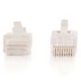 C2G G RJ45 Cat5E Modular Plug for Round Stranded Cable - Network connector - RJ-45 (M) - CAT 5e (pack of 50) (88123)