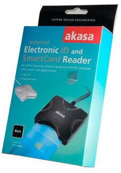 AKASA External Smart Card Read  (AK-CR-03BK)
