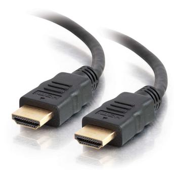 C2G 5ft 4K HDMI Cable with Ethernet - High Speed HDMI Cable - M/M - HDMI-kabel med Ethernet - HDMI hane till HDMI hane - 1.52 m - skärmad - svart (50609)