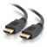 C2G 0.5m High Speed HDMI Cable with Ethernet - 4k - UltraHD - HDMI-kabel med Ethernet - HDMI hane till HDMI hane - 50 cm - skärmad - svart