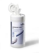 DURABLE Whiteboard Clean Reinigungstücher Box a 100 St weiß