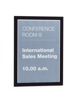 DURABLE Inforahmen Duraframe A4 selbstklebend 1 St schwarz (489901)