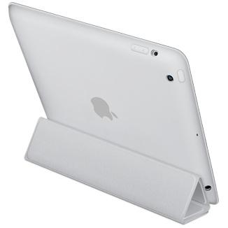 APPLE iPad Smart Case-Polyurethane-Light Gray (MD455ZM/A)