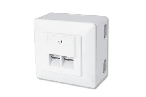 DIGITUS CAT 6, WALL OUTLET (DN-9006/B5-N)