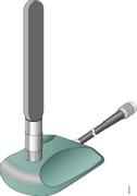 CISCO SINGLE UNIT ANTENNA EXTENSION BASE (10 FOOT CABLE INCLUDED) ACCS