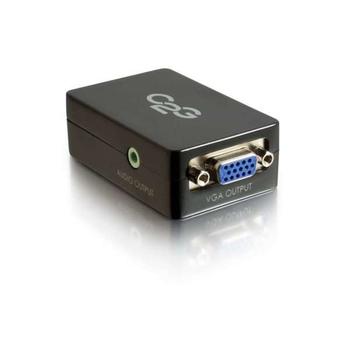 C2G G Pro HDMI to VGA Converter - Video converter - HDMI - VGA - black (82400)