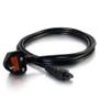 C2G Cbl/0.5m BS 1363 to IEC 60320 C5 PwrCord (80600)