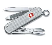 Victorinox Classic SD Alox - lommekniv - multiverktøy - sølv - Swiss Army Knife, lengde: 5.8 cm, vekt: 17 gram