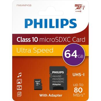 PHILIPS Fm64Mp45B/ 00 Memory Card 64 (FM64MP45B/10)