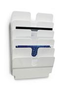 DURABLE Prospektspenderset Querformat Flexiplus 6 A4 weiß