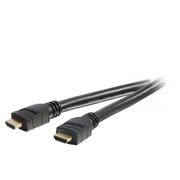C2G 30m Active High Speed HDMI Cable In-Wall, CL3-Rated - HDMI-kabel - HDMI hane till HDMI hane - 30 m - dubbelt skärmad - svart