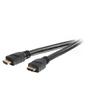 C2G G 30m Active High Speed HDMI Cable In-Wall, CL3-Rated - HDMI cable - HDMI male to HDMI male - 30 m - double shielded - black (80549)
