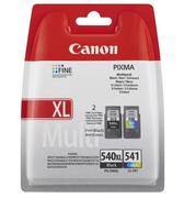 Canon PG-540XL/CL-541 Multipack - 2-pack - svart, farge (cyan, magenta, gul) - original - blekkbeholder