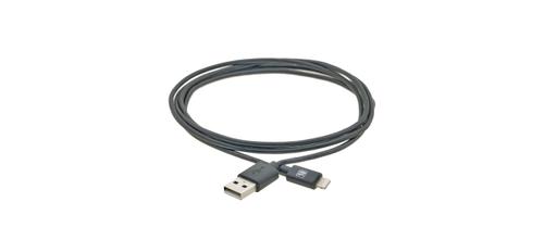 KRAMER C-UA/ LTN/ BK-3USB TO LIGHTNING SYNC & CHARGE CABLE-3FT (96-0210003)