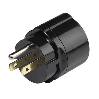 VIVANCO Travel adapter Europe USA 3pin plug (2828694)