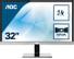 AOC 31,5" LED U3277PWQU 3840x2160 MVA, 4ms, 80M:1, DP/ HDMI/ VGA