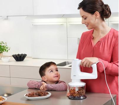 Braun MultiMix 3 HM 3135 WH - håndmikser - hvit/grå demo (0X22211009-Demo)