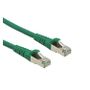 ROLINE CAT6A S/FTP CU LSZH Ethernet Cable Green 7.5m