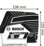 BOSCH GCL 2-50 C + RM2 + AA1 Combi Laser (0601066G00)