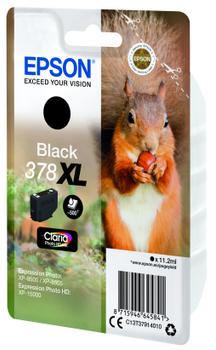 EPSON 378XL Black Ink Cartridge with Security (C13T37914020)