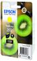 EPSON n Ink Cartridges,  Claria" Premium Ink, 202, Kiwi, Singlepack,  1 x 4.1ml Yellow, Standard (C13T02F44010)