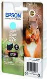 Epson 378 - lys cyan - original - blekkpatron (C13T37854020)