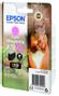 EPSON Singlepack Light Magenta 378XL Squirrel Clara Photo HD Ink (C13T37964010)