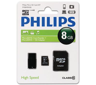 PHILIPS Fm08Mr45B 8 Gb Microsdhc  (FM08MR45B/10)