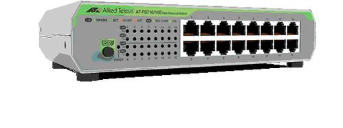 Allied Telesis ALLIED Unmanaged Fast Ethernet Switch (AT-FS710/16E-60)