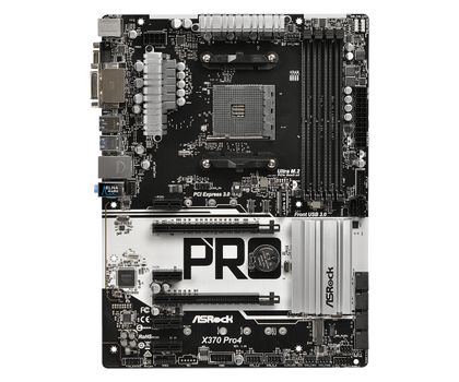 ASROCK MB AMD AM4 ASROCK X370 Pro 4 ATX, 4xD4 2667 SATA3 USB3.1 (90-MXB7T0-A0UAYZ)