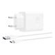 HUAWEI Wall SuperCharger USB-C 40W w/USB-C Cable, White