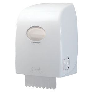. Dispenser KC Aquarius Hvid t/ håndklæderuller 43, 8x33, 8x24, 1cm (6959)