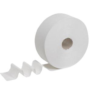 . Toiletpapir Scott Jumbo midi 2-lags 380m Hvid Krt/6 (8511)