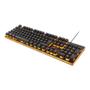 DELTACO Gaming Keyboard Membranbryter Orange Nordisk