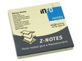 info Notatblokk INFO Z-N 75x75mm gul