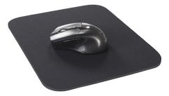 DELTACO Mouse pad, fabric-covered rubber, 6mm black