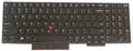 LENOVO Keyboard L580/ E580/ E590/ T590 Black US/INT - Non-Backlit