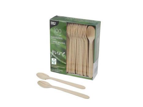 PAPSTAR Teskje PURE tre 11cm (100) (84841)