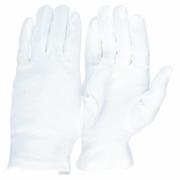 BlueStar Interlock bomuldshand Hvid Str. 10