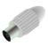 QNECT Antenna connector male straight, White