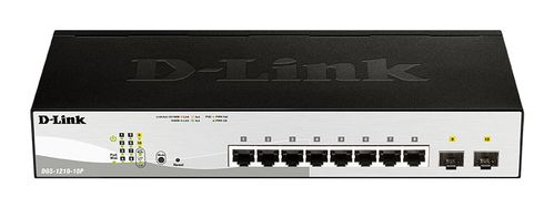 D-LINK 10-port 10/ 100/ 1000 Gigabit (DGS-1210-10P)