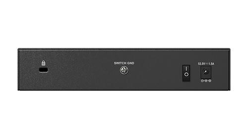 D-LINK 8-port 10/ 100/ 1000 Desktop Switch (DGS-1008P)