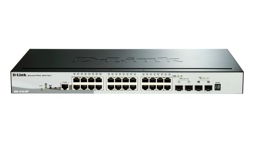 D-LINK 28P SmartMngd.PoE Gigabit Switch (DGS-1510-28P)