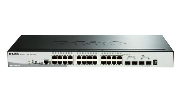 D-LINK 28-Port Gigabit Stackable PoE Smart Managed Switch (DGS-1510-28P/E)