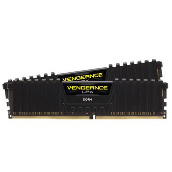 CORSAIR 16GB RAMKit 2x8GB DDR4 3000MHz 2x288Dimm Unbuffered 16-20-20-38 Vengeance LPX Black Heat Spreader 1,35V XMP2.0 (CMK16GX4M2D3000C16)