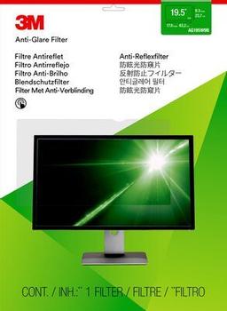 3M FRAMELESS 19.5W9 ANTI GLARE FILTER FOR DESKTOP (AG195W9B)