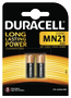 DURACELL Battery Security MN21 2pcs